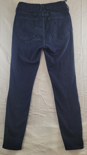 Good American Good Legs Womens Blue Jeans Straight Leg Size 28 - Picture 6 of 10