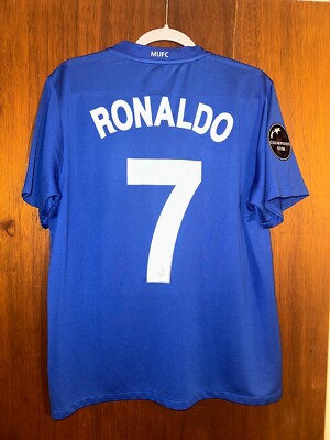 Manchester United 2008/2009 Away #7 RONALDO M shirt jersey