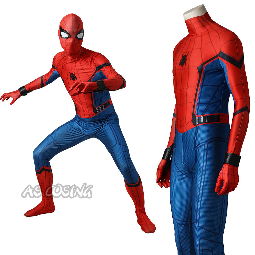 Spiderman Homecoming Spider man Costume Superhero Cosplay Zentai Halloween Costume