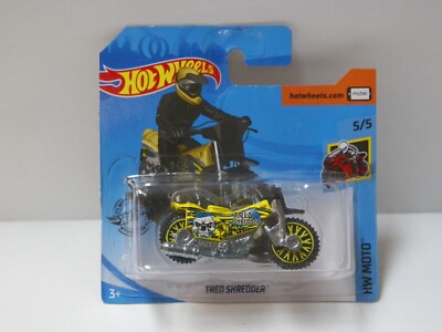 Hot Wheels -Tred Shredder motorcycle Short Card