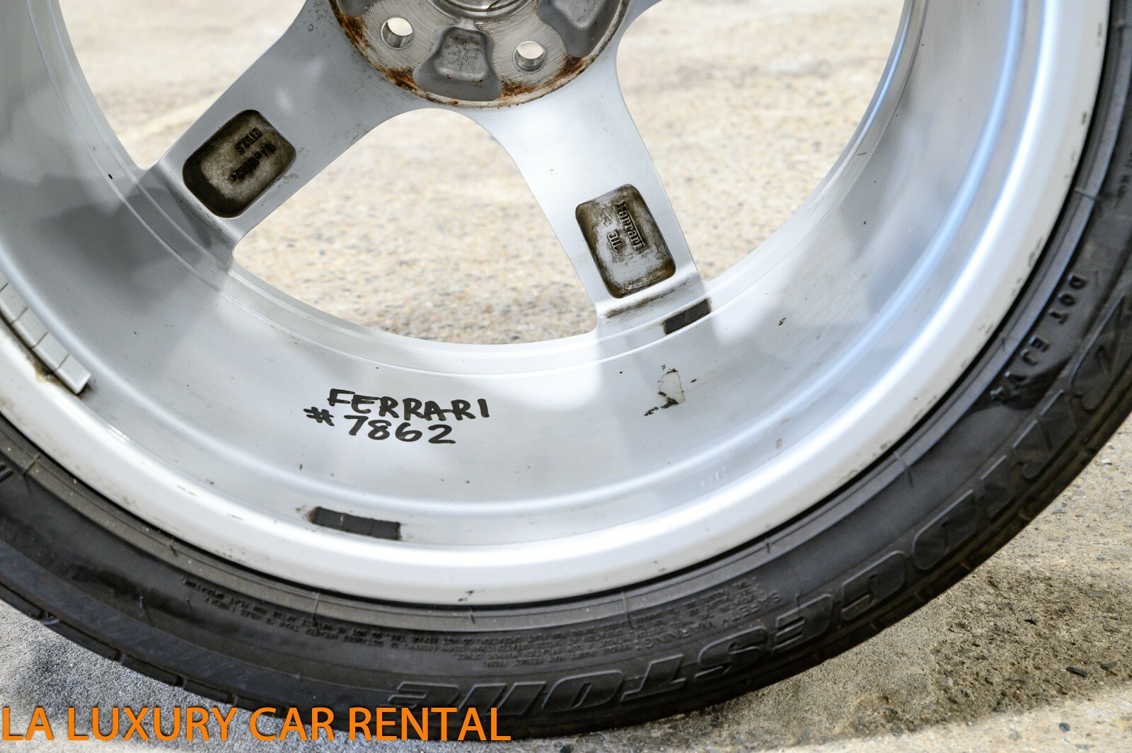 Ferrari California T 19" Speedline Rear Wheel with Tire