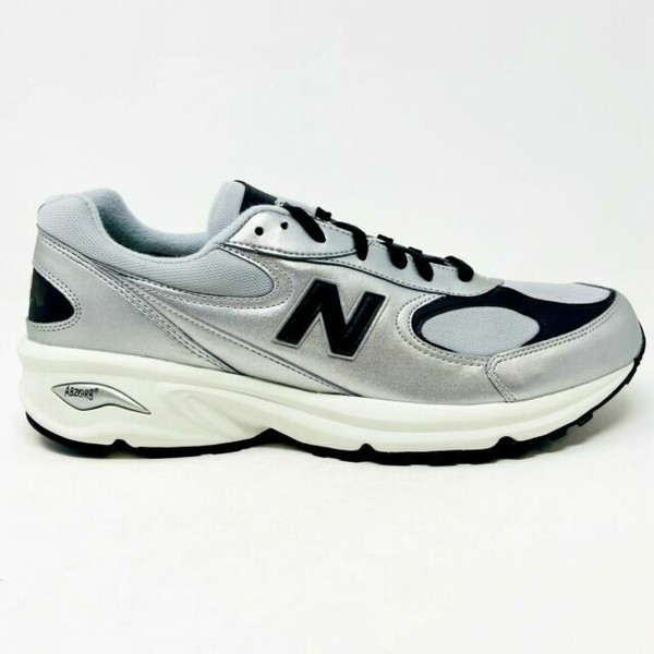 Size 13 - New Balance 498 Silver Black 