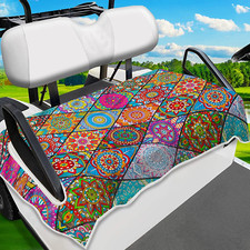 Summer Golf Cart Seat Covers - 100 Microfiber Towel Blanket for