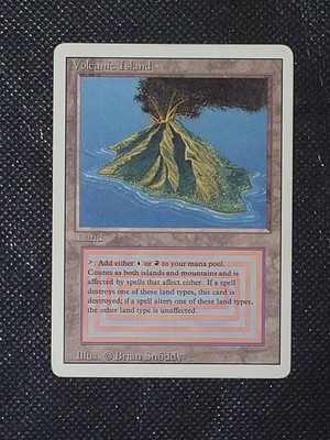 Mtg Magic The Gathering Volcanic Island English Version 1 Piece | eBay