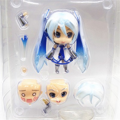 Q version clay Hatsune MIKU Sakura Hatsune changeable face  decoration
