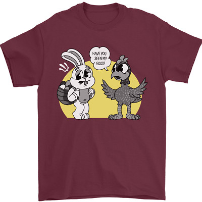 Lustiger Osterhase Herren T-Shirt Have You Seen My Eggs 100% Baumwolle