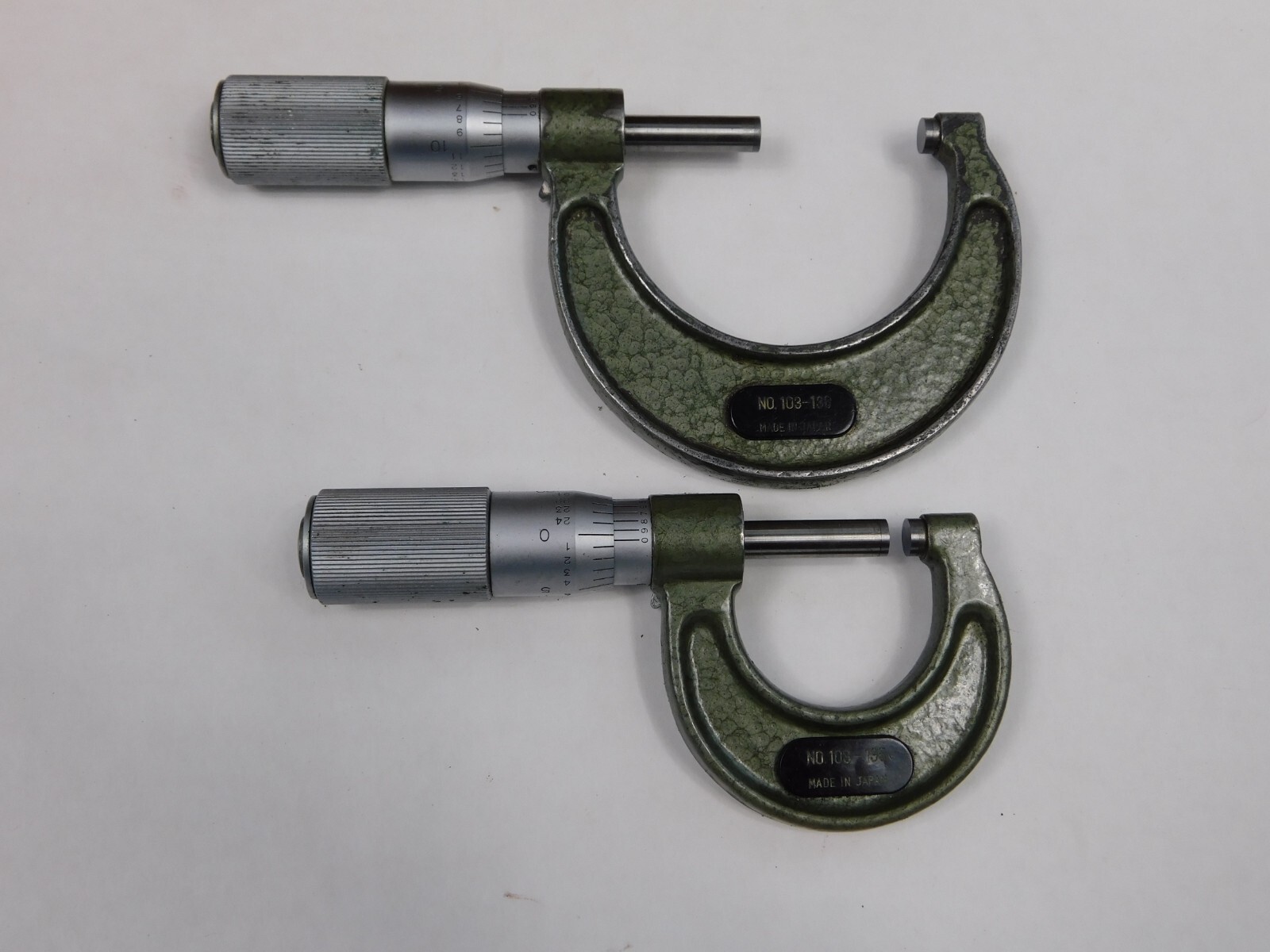 Mitutoyo 06" Outside Micrometer Set with Standards in Wood Case 103907 Carbide eBay