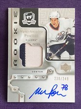 2006-07 The Cup Marc-Antoine Pouliot Rookie Patch Auto Autograph RC #230/249