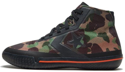 Vintage 90s Converse All Star Shoes Camouflage Made In USA  display picture 3