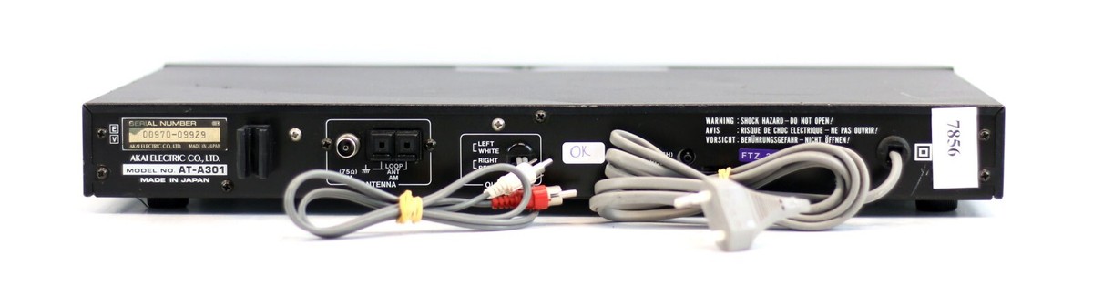 AKAI AT-3000RDS QUARTZ Synthétiseur Tuner EUR 60,50 - FR