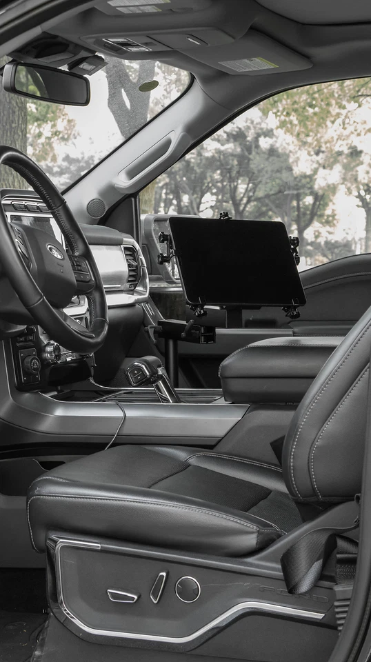 Vehicle Laptop Stand Holder Fit for Jeep Wrangler JL 2018-24 Truck Laptop Mount - Image 4 of 4