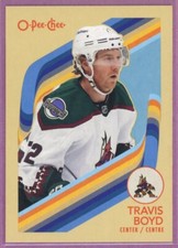 2023 23-24 OPC O-PEE-CHEE RETRO PARALLEL COYOTES TRAVIS BOYD #337