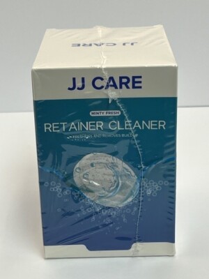 JJ CARE Mint Retainer Cleaner Tablets 150 Denture Cleaning 5 Months Supply**