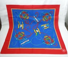 Vintage Military Handkerchief Bandana US Navy Marine Wamcraft RN 14193 USA