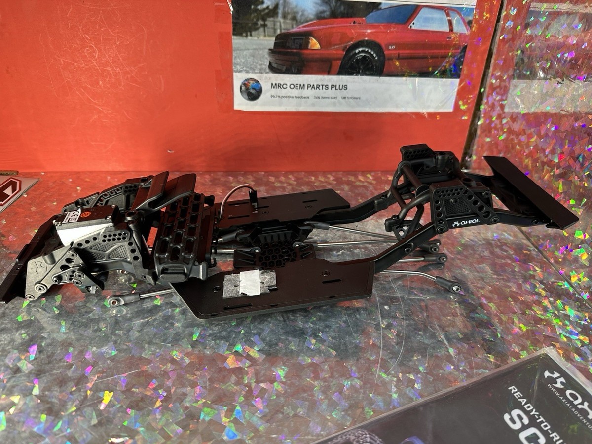 Axial Scx10 iii COYOTE Chassis Frame Links Metal 1/10 W/ Servo