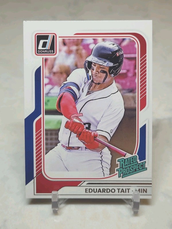 2026 Panini Donruss- Eduardo Tait (RC) Rated Prospect #110 TWINS