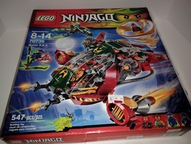 LEGO NINJAGO: 70735 Ronin R.E.X. Complete With Box & Instructions 1 Broken Part