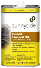 Sunnyside 87232S Boiled Linseed Oil, Qt. - Quantity 6