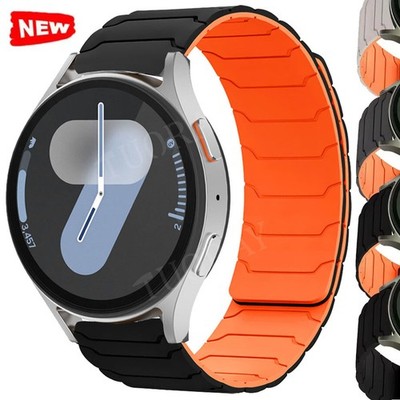Silikon Magnet Armband für Samsung Galaxy Watch 46mm/3 45mm/Active 2/Watch 5/6/7