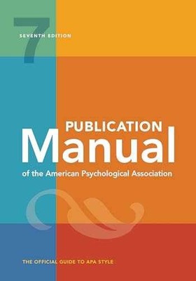 Publication Manual - Hardcover, by American Psychological Association - Good