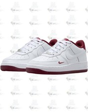 Kids Nike Air Force 1 GS White Team Red HF0952-100 Sneaker Shoe Trainer