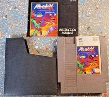 Abadox: The Deadly Inner War Nintendo NES with manual 1985