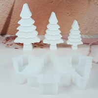 3 StüCk Silikonform Weihnachtsbaum Tannenbaum GießFormen Silikon Gips Zum GießEn