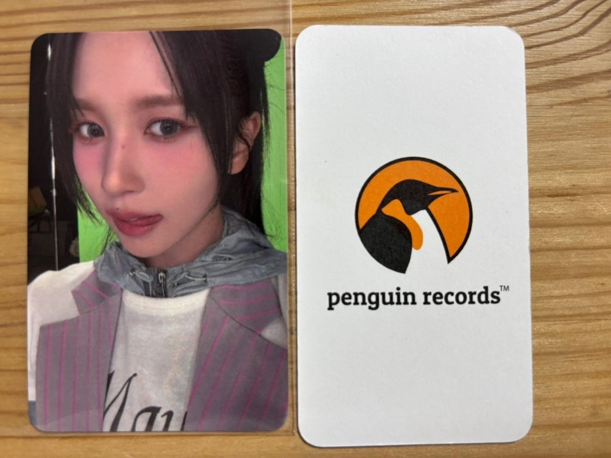 タレントカード TWICE this is for BDM Blue Dream Media TWICE - 13th mini album With YOU-th BLUE DREAM MEDIA BDM POB