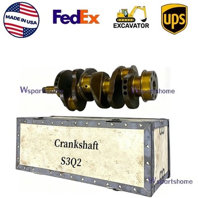 S3Q  S3Q2 S3Q2-T Excavator Crankshaft Compatible For Mitsubishi Engine