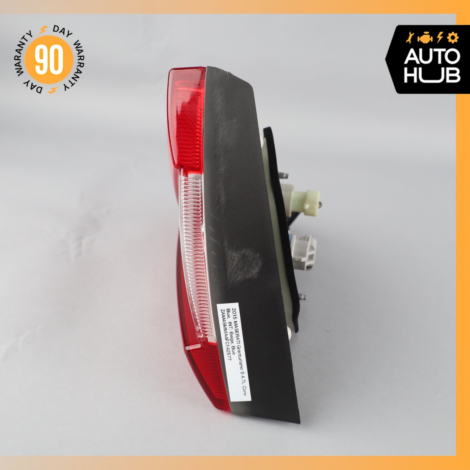 08-12 Maserati GranTurismo M145 Left Side Inner Tail Light Lamp 231567 OEM 47k