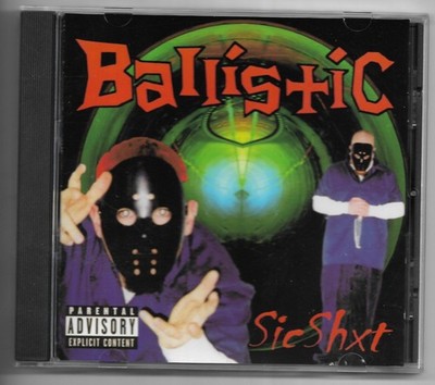 BALISTIC - SIC SHxT * 2000 * CRYPTIC RECORDS * OUT OF PRINT * RARE!