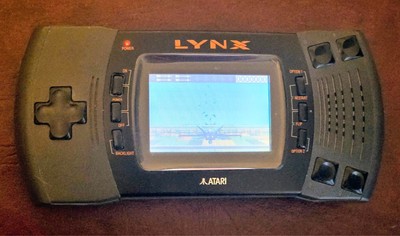 Atari Lynx II 2 - RARE Vintage Handheld Video Game System - Tested + 1 Free Game