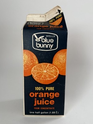 Ozzie Newsome Browns 1986 Blue Bunny Orange Juice Carton #23 RARE