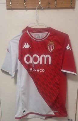 Herren AS Monaco x APM 2023/24 Heim Fußballtrikot Größe: Large    
