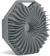 Sud Scrub® Antimicrobial Silicone Body Scrubber, Exfoliating Body Scrubber for S