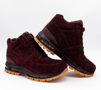 Nike Air Max Goadome 2013 ACG Dark Burgundy Suede Gum 599474-600 (Men's Size 11)