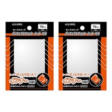 Allone Card Sleeve, Clear (ALGA-CSMNIH72SET)
