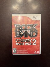 Rock Band: Country Track Pack Vol. 2 (Nintendo Wii) CIB Tested Used