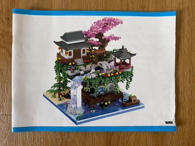 Balody - Peach Blossom Pool - Mini Blocks - Diamond Bricks - Set 16260 - 3320 pc