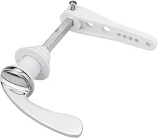 Toilet Flush Handle Alloy Cistern Lever Flush System Replacement Brand New