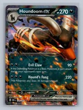 Houndoom ex 134/197 Obsidian Flames Holo NM Tsuji Free Shipping PP-10-32