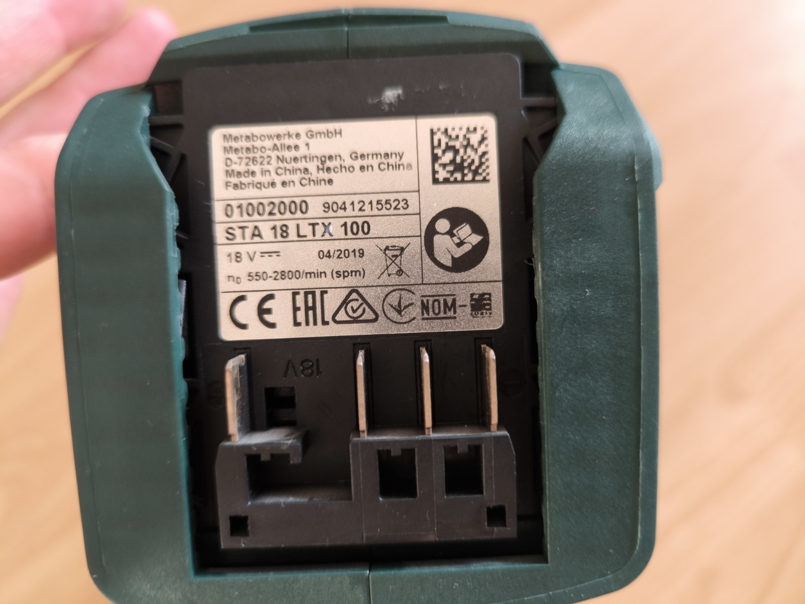 Metabo STA 18 LTX 100 Akku Stichsäge 18 V Li Pendelhubsäge Säge Solo 4