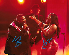 * THE WAR AND TREATY * signed 8x10 photo * PLUS ONE * LOVERS GAME * COA *