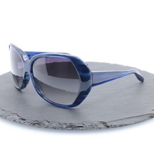 Authentic Barton Perreira Women s Sunglasses "RIVIERA" 64-13-130 Cobalt VIDEO 