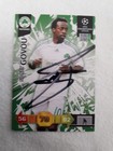 Greece Panathinaikos Athens Sidney Govou Original Hand Signed Autograph Card