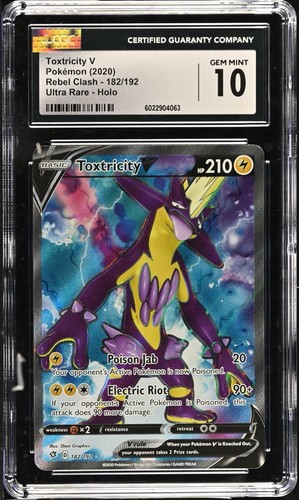 Toxtricity V graded CGC 10 for sale on eBay