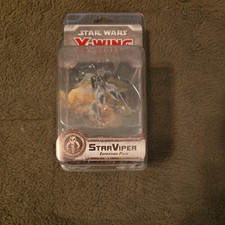 Star Wars X-wing Miniatures Game Star Viper Expansion Pack New In Box Sealed