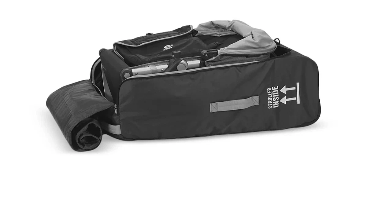 UPPAbaby Black Stroller Travel Bag Compatible VISTA V2 CRUZ With Wheels H2649