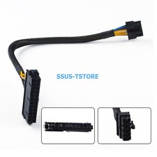 For Lenovo Motherboard ATX PSU Power Supply Adapter Cable 24 Female to 10 Pin
