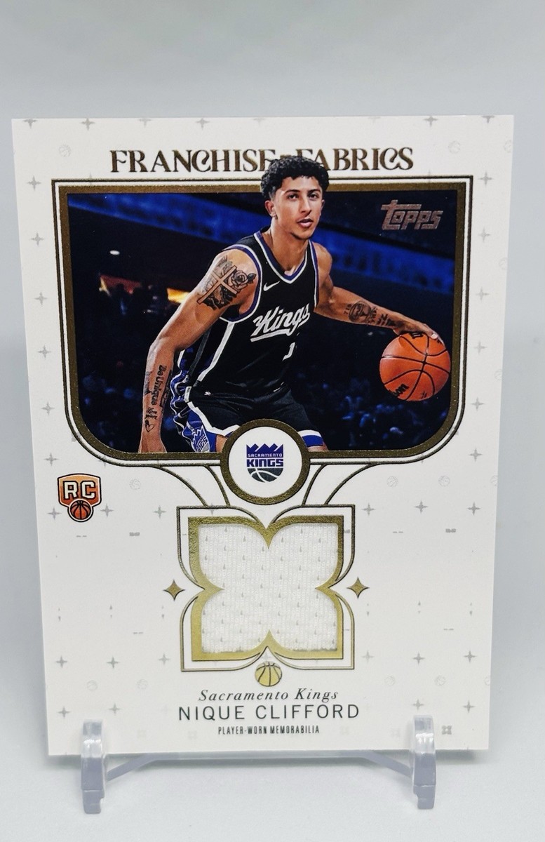 2025-26 Topps #FF-NC Nique Clifford Franchise Fabrics Jersey